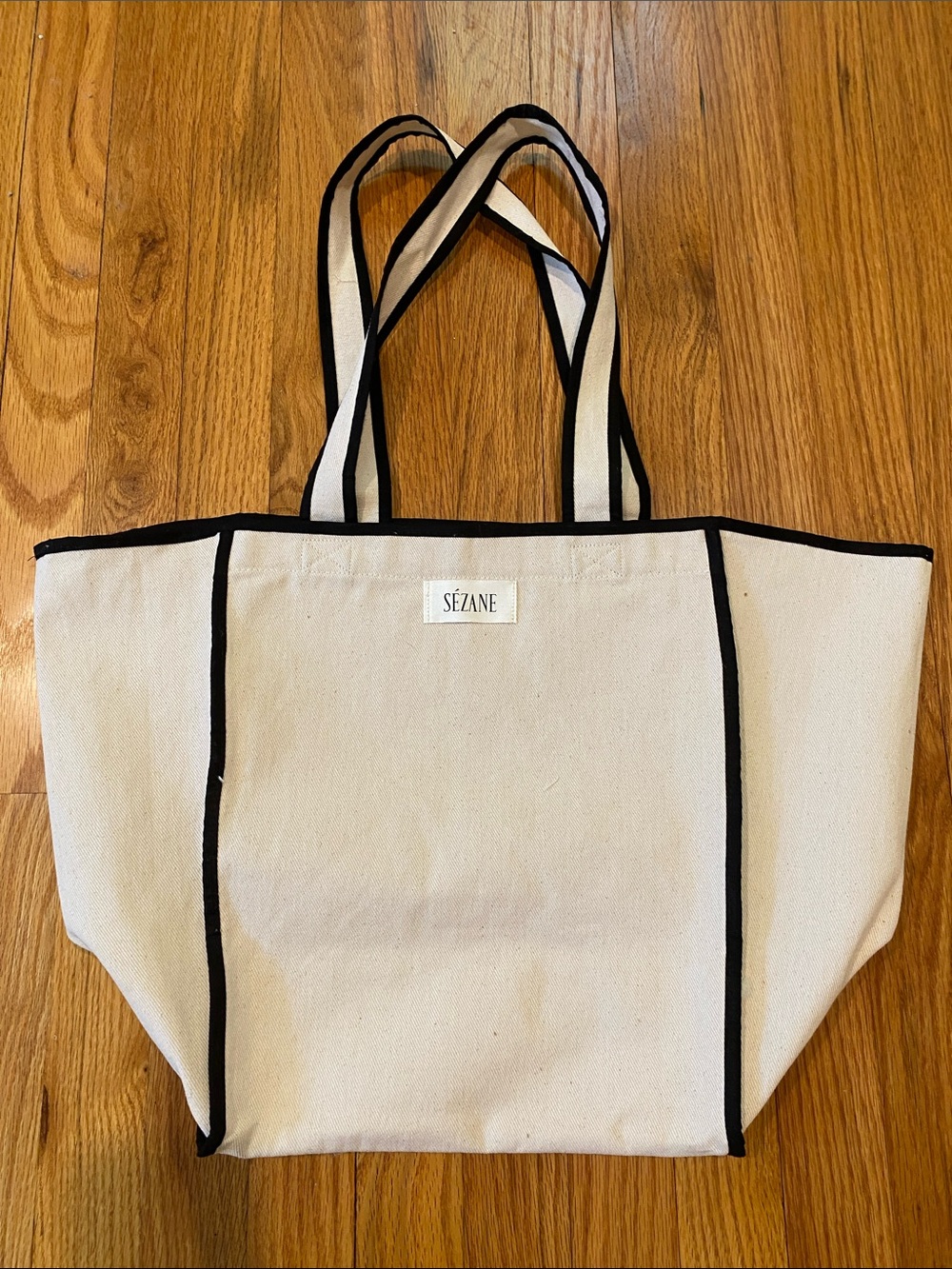 Sezane New Fall 2026 Collection 100% Cotton Tote Bag
